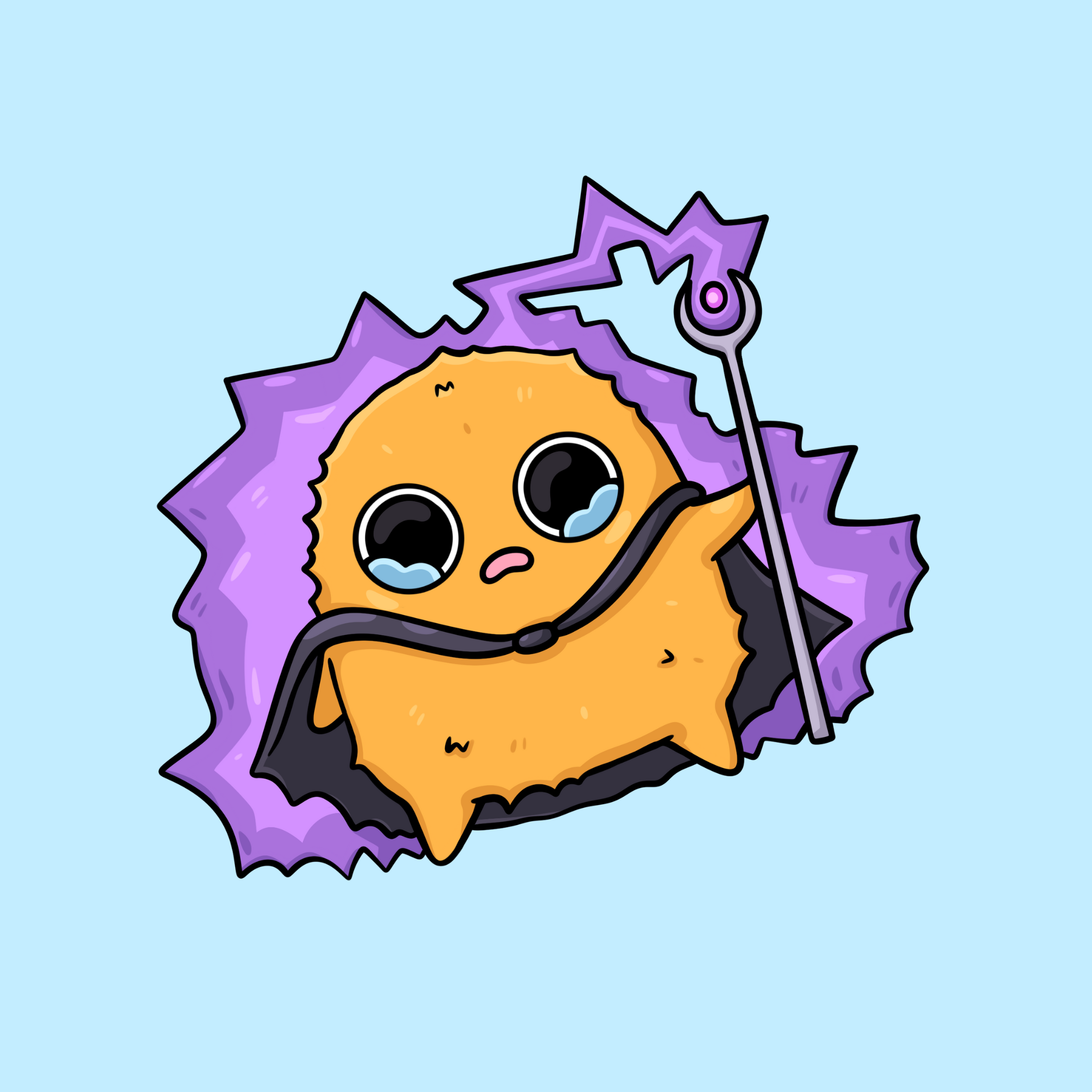 SCP 999 The Tickle Monster excited - Scp 999 - Sticker