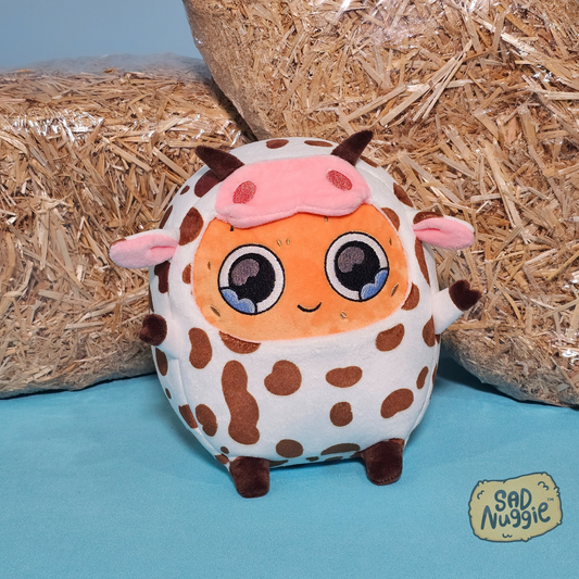 Cow Nuggie Plush