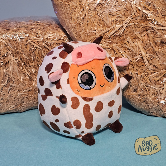 Cow Nuggie Plush