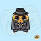 Sad Nuggie 1920's Duo Gangster Sticker