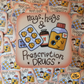 Nugs, Hugs, & Prescription Drugs Sad Nuggie Sticker