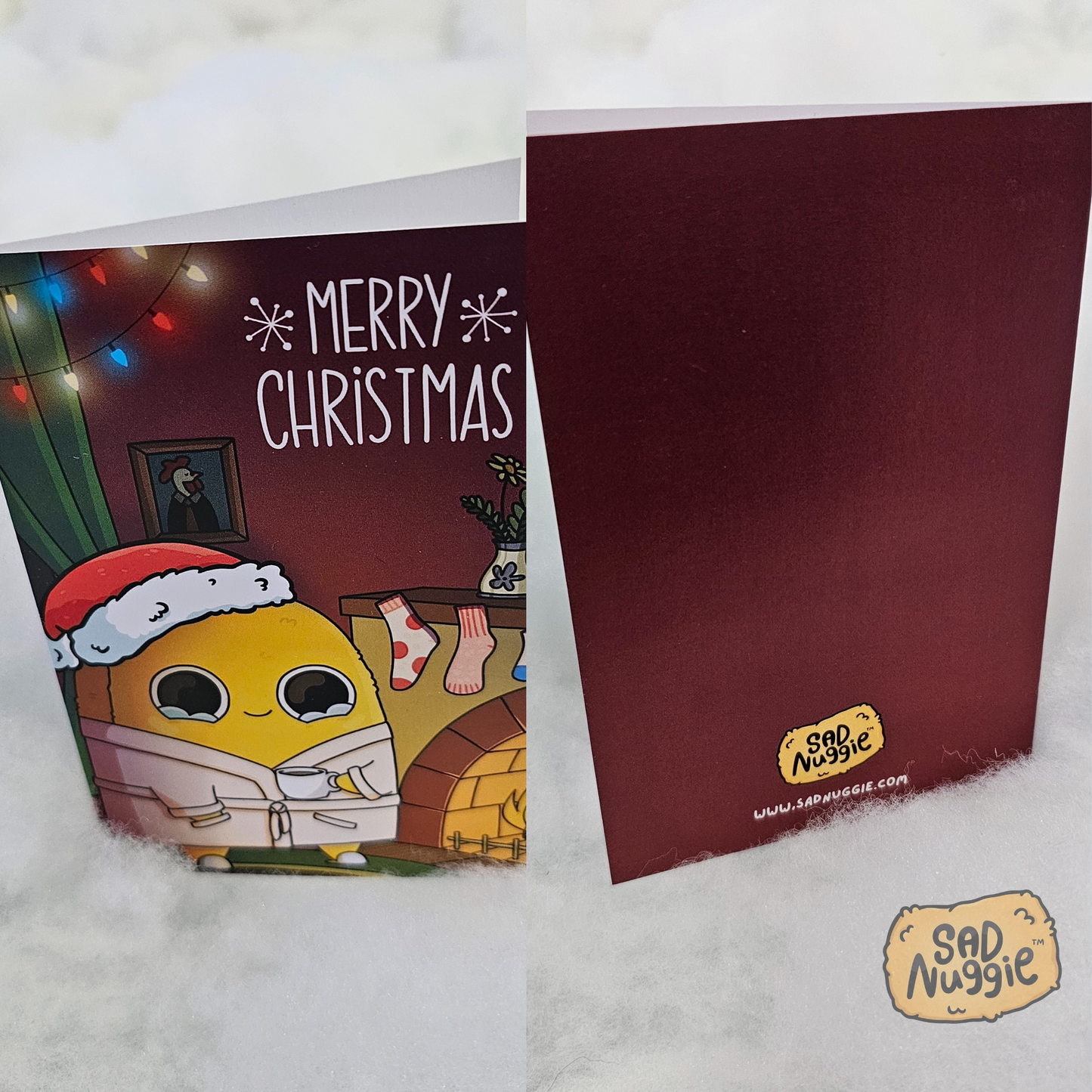 Sad Nuggie Christmas Cards