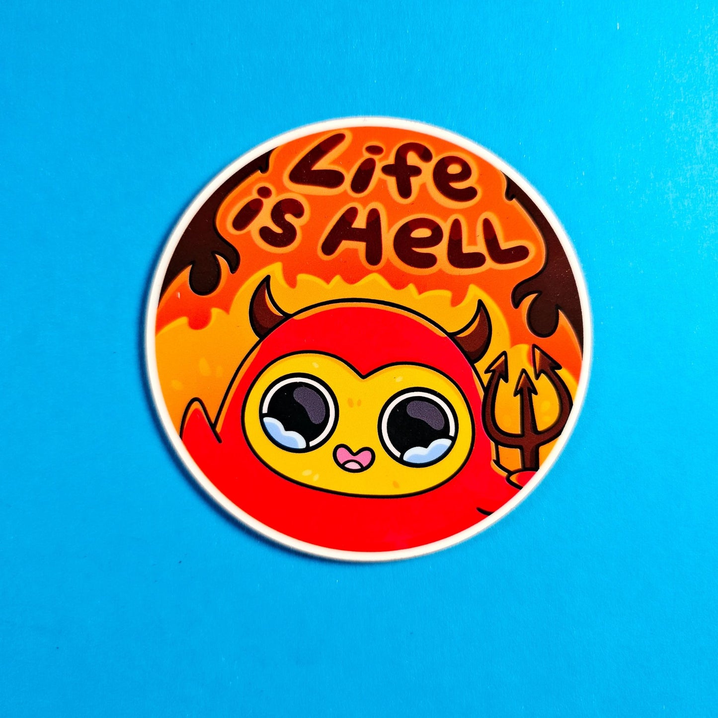 Life Is Hell Magnet