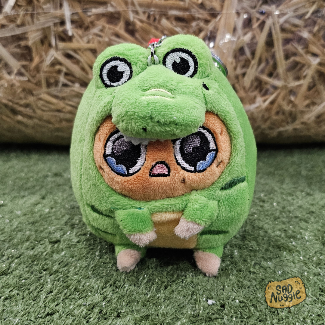 Angry Dino Mini Keychain Nuggie - PREORDER**