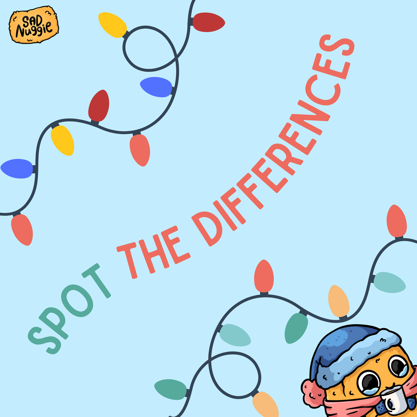 Sad Nuggie Spot the Differences (Free Download)