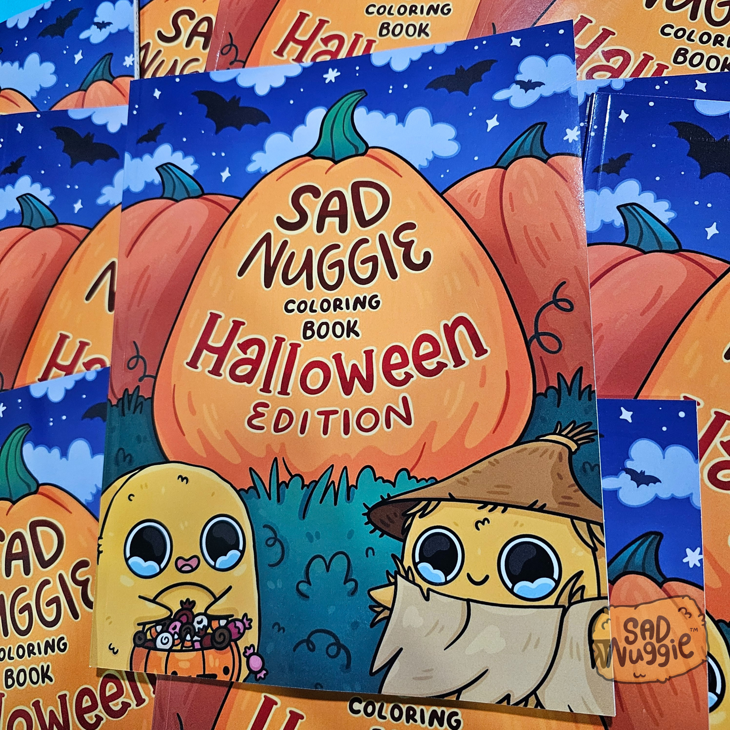 Sad Nuggie Coloring Book: Halloween Edition