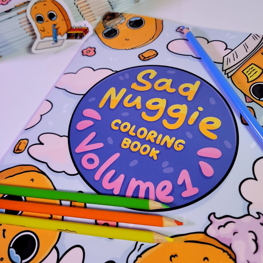 Sad Nuggie Coloring Book: Volume 1